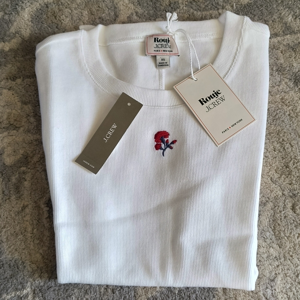 Rouje X J.Crew Fleur T-shirt - Picture 5 of 7